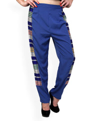 Ritzzy Women Blue Trousers