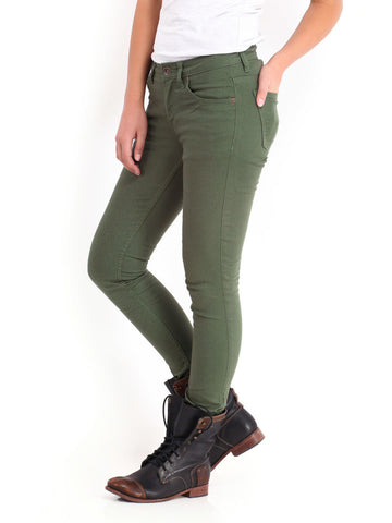 Roadster Women Green Skinny Fit Jeans