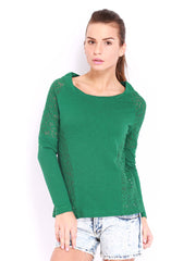 Roadster Women Green Top