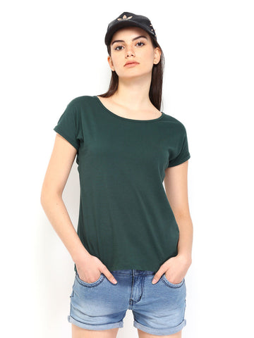 Roadster Women Green Top