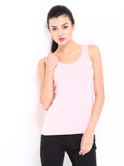 Roadster Women Light Pink Tank Top