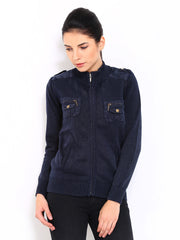 Roadster Women Navy Sweater