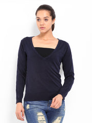 Roadster Women Navy Sweater