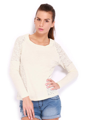 Roadster Women Off-White Top