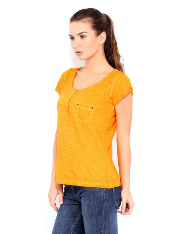 Roadster Women Orange Top