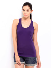 Roadster Women Purple Tank Top