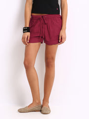 Roadster Women Red Shorts
