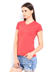 Roadster Women Red Top