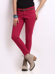 Roadster Women Red Trousers