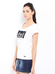Roadster Women White Printed Top