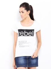 Roadster Women White Printed Top