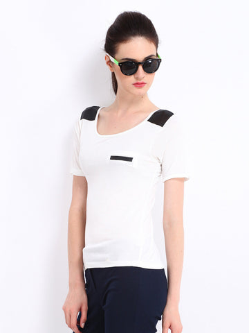 Roadster Women White Top