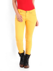 Roadster Women Yellow Jeans