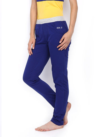 SDL by Sweet Dreams Women Blue Lounge Pants F-LLP-1109A