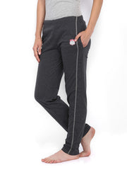 SDL by Sweet Dreams Women Charcoal Grey Lounge Pants F-LLP-1108A