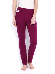 SDL by Sweet Dreams Women Burgundy Lounge Pants F-LLP-1102B