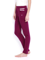 SDL by Sweet Dreams Women Burgundy Lounge Pants F-LLP-1102B