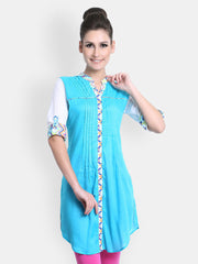 SIA Fashion Women Blue Kurta