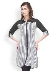 SIA Fashion Women White Printed Kurta