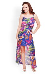 STREET 9 Multicoloured Floral Print Maxi Dress