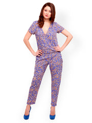 STREET 9 Women Blue Printed Jumpsuit