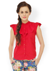 STREET 9 Women Red Shirt