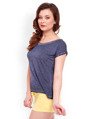 STREET 9 Women Denim Blue Top