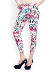Sakhi Sang Women Multi-Coloured Printed Jeggings