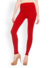 Sakhi Sang Women Red Leggings