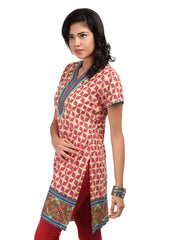 Sattyaa Women Yellow &amp; Yellow Printed Kurta