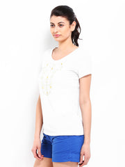 Sbuys Women White Top