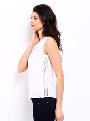 Sbuys Women White Top