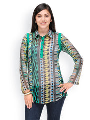 Shakumbhari Women Multicoloured Printed Top