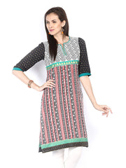 Shree Women Multicoloured Printed Kurta