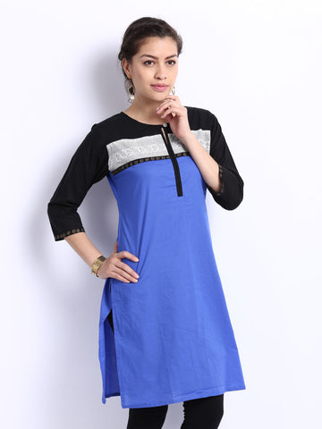 Shree Women Blue Kurta