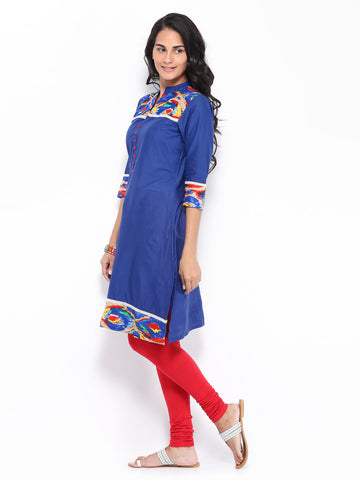 Shree Women Blue Kurta