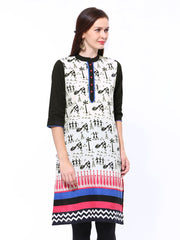 Shree Women Cream Coloured Kurta
