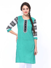 Shree Women Green Kurta