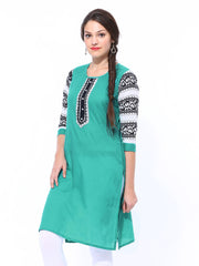 Shree Women Green Kurta