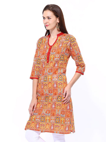 Shree Women Multicoloured Printed Kurta