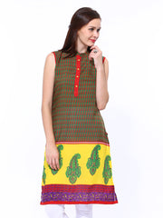 Shree Women Multicoloured Printed Kurta
