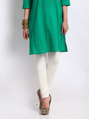 Shree Women Off-White Leggings