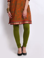 Shree Women Olive Green Leggings