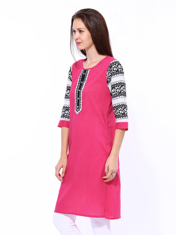 Shree Women Magenta Kurta