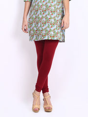 Shree Women Maroon Leggings