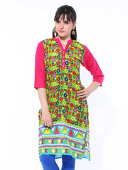 Shree Women Multicoloured Printed Kurta