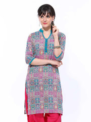 Shree Women Multicoloured Printed Kurta