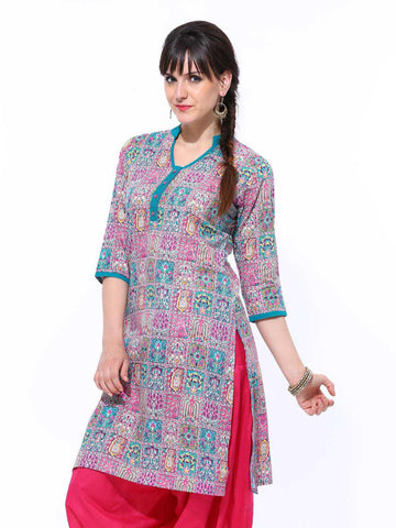 Shree Women Multicoloured Printed Kurta