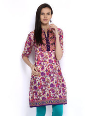 Shree Women Multi-Coloured Printed Kurta