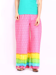 Shree Women Pink Palazzo Trousers